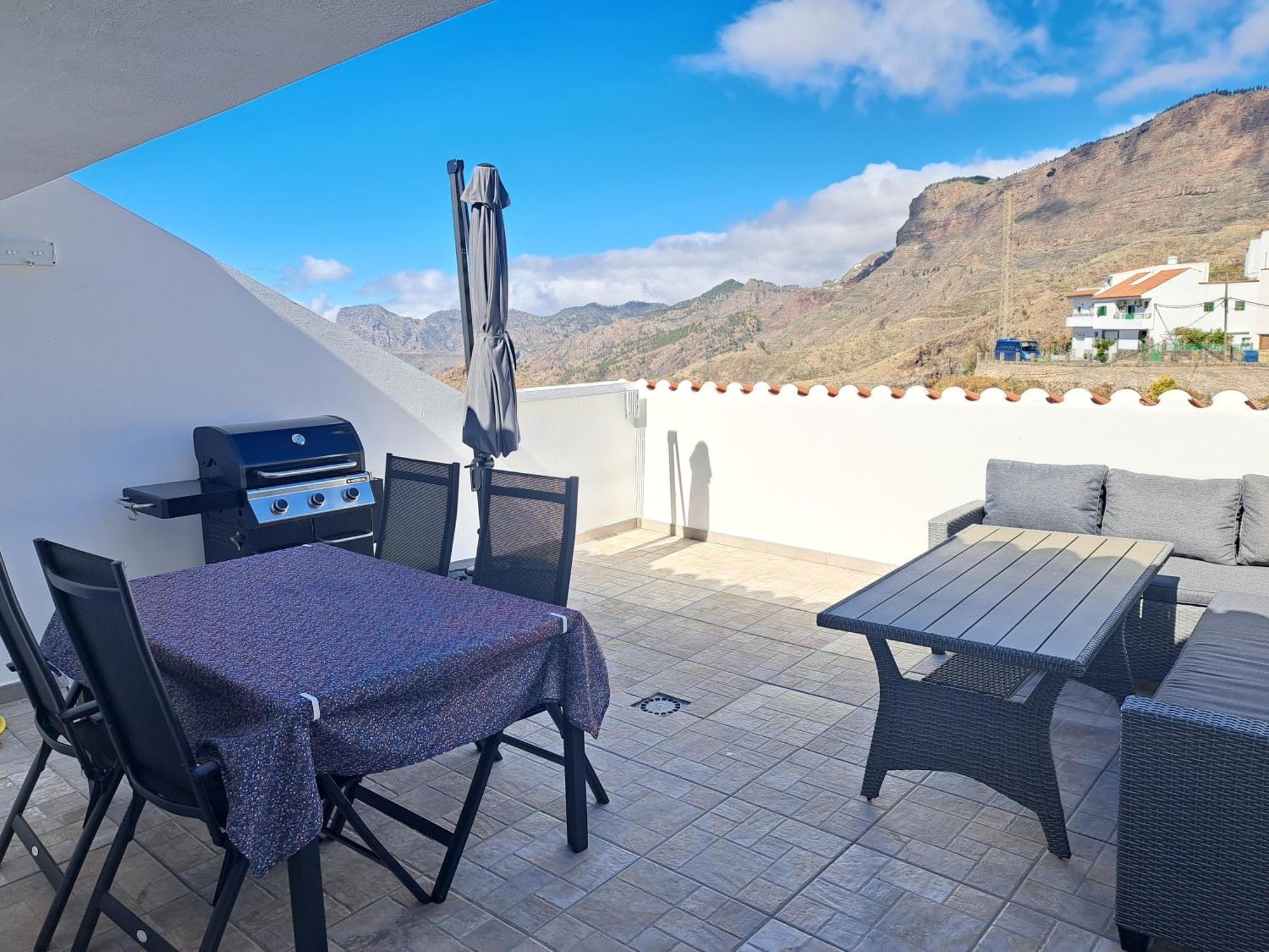 Terraza Sol Y Niebla Apartment Tejeda  Bagian luar foto